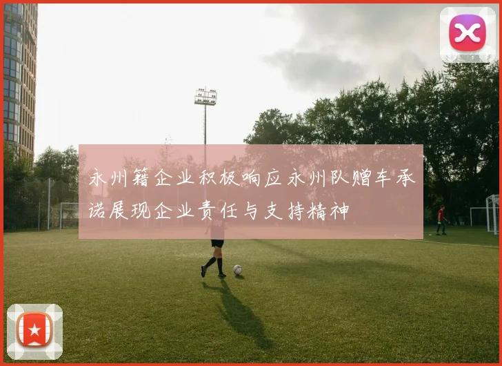 永州籍企业积极响应永州队赠车承诺展现企业责任与支持精神